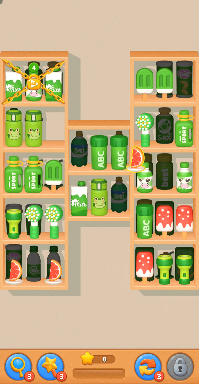 Sort Mania Difficulty Screenshot